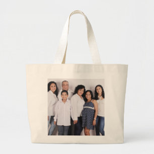 YOUR FAMILY PORTRAIT CUSTOM PHOTO TOTE PURSE