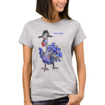 Your Family Thanksgiving Blue (1)Turkey T shirt