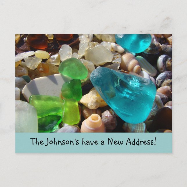 Your Family's New Address postcards Real Estate (Front)