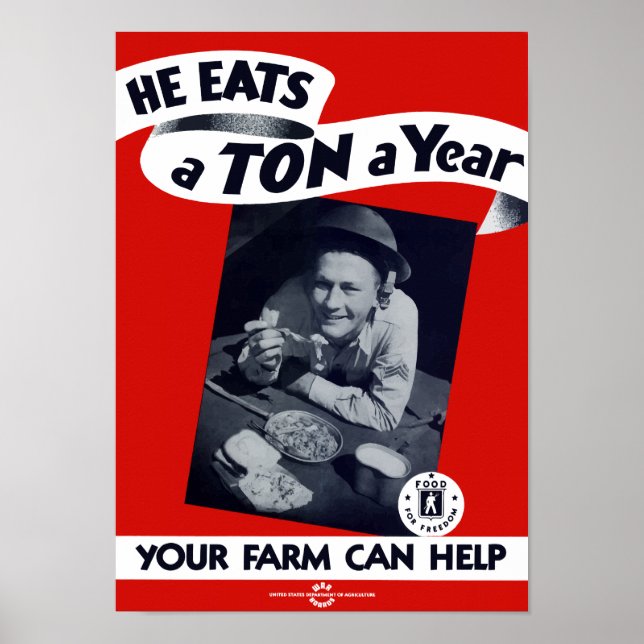 Your Farm Can Help -- WW2 Poster (Front)