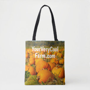 Your Farm's Image and Url on Tote Bag