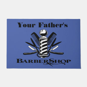 Your Father's Barbershop Doormat