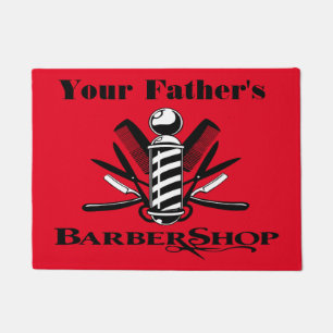 Your Father's Barbershop Doormat