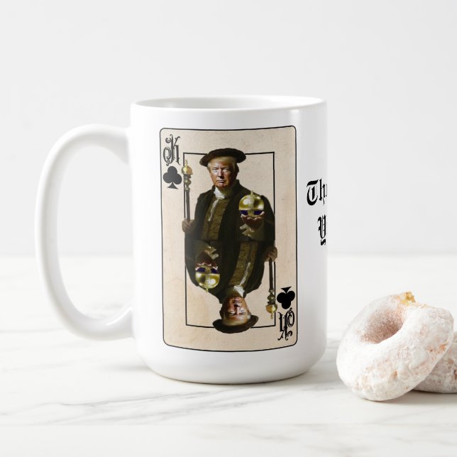 Your favorite president  coffee mug (With Donut)