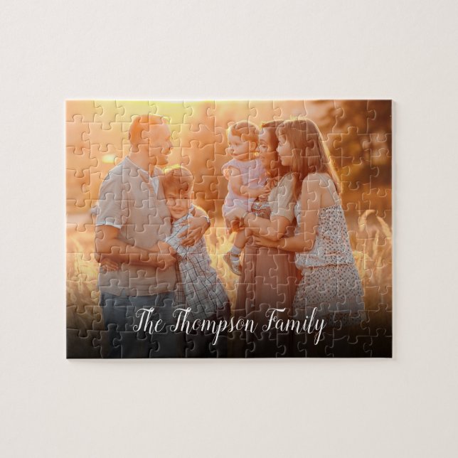 Your Favourite Family Photo Jigsaw Puzzle (Horizontal)