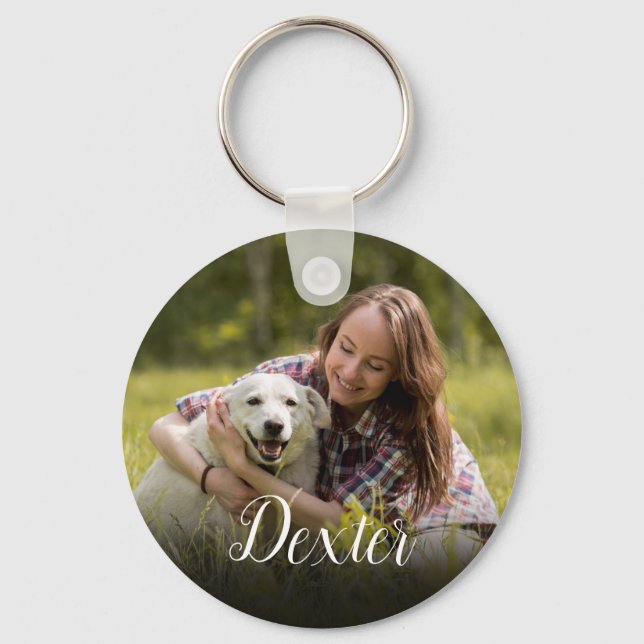 Your Favourite Pet Photo Key Ring (Front)