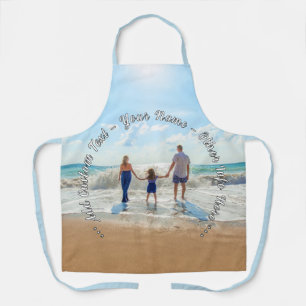 Your Favourite Photo Apron Gift with Custom Text