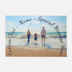 Your Favourite Photo Doormat with Custom Text