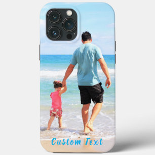Your Favourite Photo iPhone Case with Custom Text