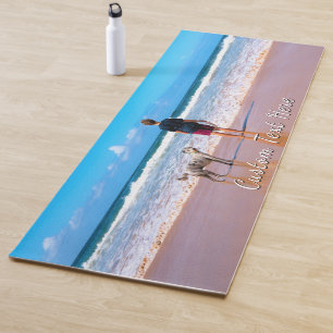 Your Favourite Photo Yoga Mat Gift with Custom Tex