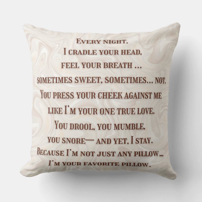 Your Favourite Pillow (Front)