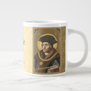 Your Favourite St. Thomas More Quote Large Coffee Mug