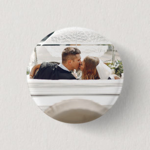 Your Favourite Wedding Photo 3 Cm Round Badge