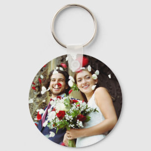 Your Favourite Wedding Photo Key Ring