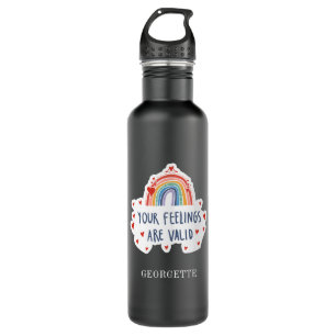 Your Feelings Are Valid Mental Health Awareness 710 Ml Water Bottle
