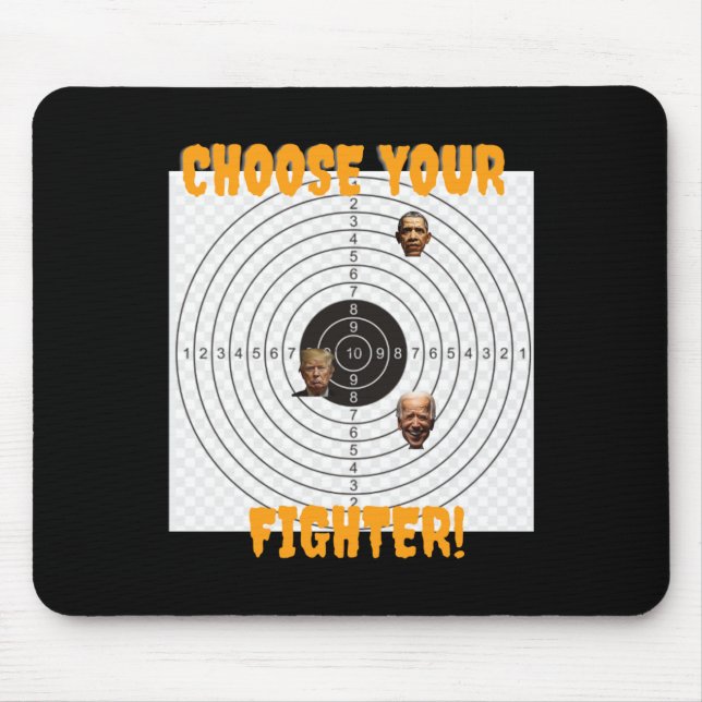 Your Fighter Trump Shot 2024  Mouse Mat (Front)