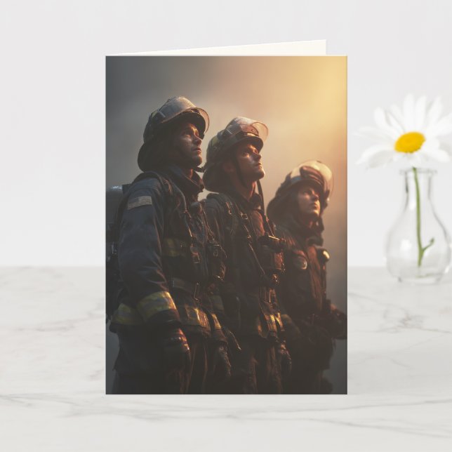 "Your Fire Lives On" Sympathy Card (Small Plant)