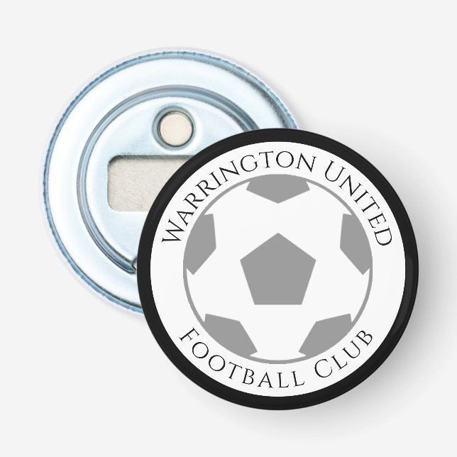 Your Football Club Name Bottle Opener (Front)