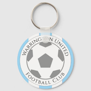 Your Football Club Name Keychain