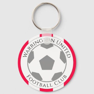 Your Football Club Name Keychain