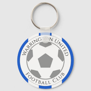 Your Football Club Name Keychain