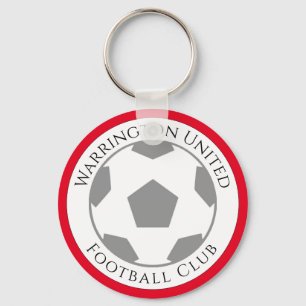 Your Football Club Name Keychain