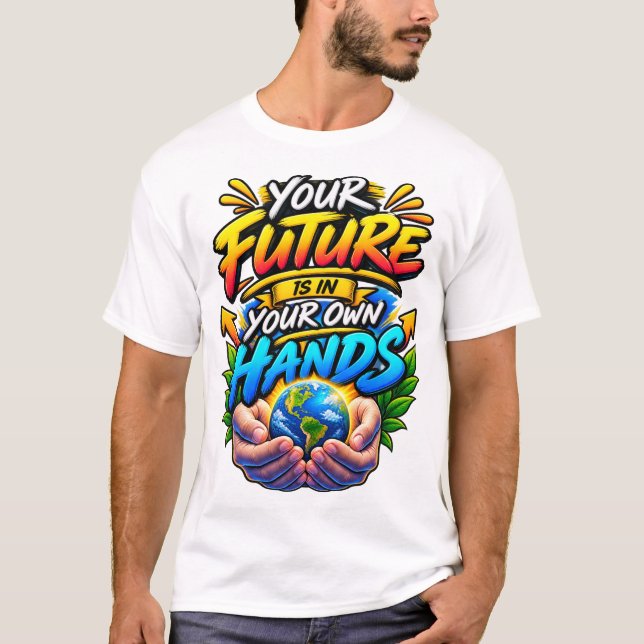Your Future Is in Your Own Hands T-Shirt (Front)