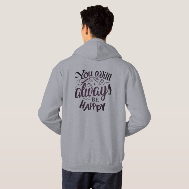your future is written on my back side  hoodie (Back Full)