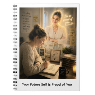 Your Future Self Is Proud of You Notebook