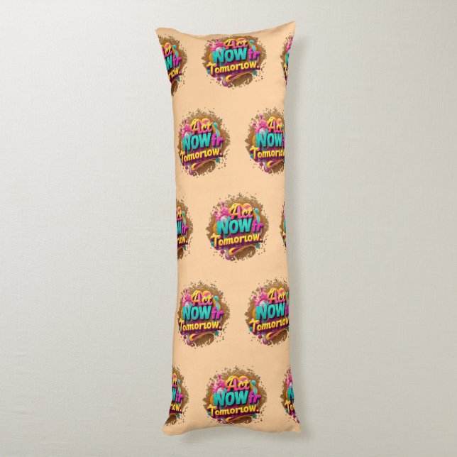 "Your Future, Your Choice" Body Cushion (Back (Vertical))