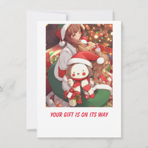 Your Gift is on Its Way Card - Last Minute Gifts