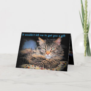 Your Gift? Why Risk It Card