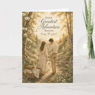 Your Greatest Adventure Begins New Baby Card
