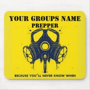 YOUR GROUPS NAME MOUSE MAT