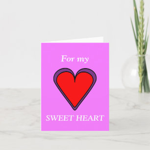Your heart in mine's!!! Valentine’s Day Card