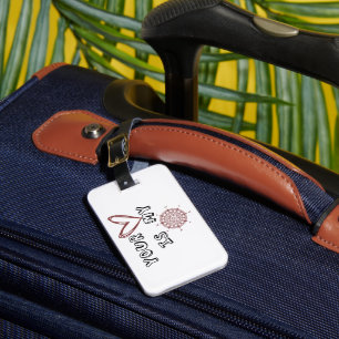 Your Heart is my Compass Luggage Tag