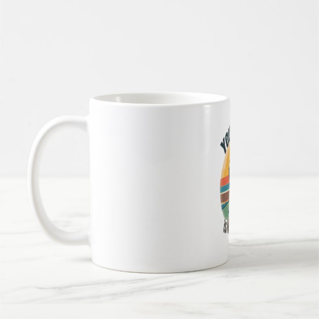 Your Hole Is My Goal Golfing Golfer Golf Coffee Mug (Left)