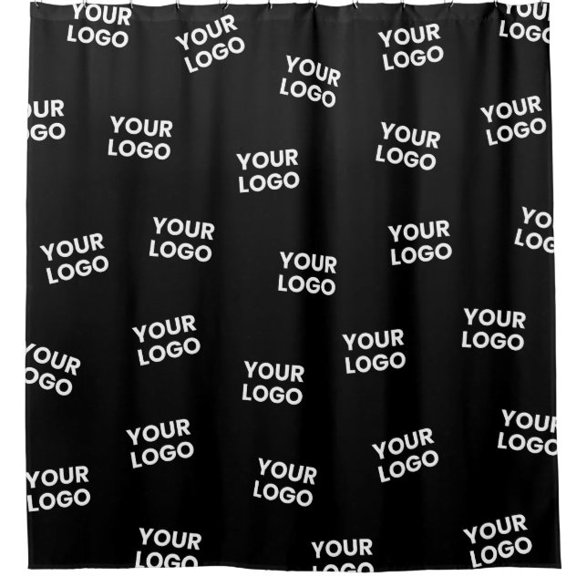 Your Image, Business Logo or any other Design Shower Curtain (Front)