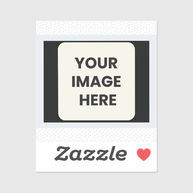 Your Image Here Custom-Cut Vinyl Sticker (Sheet)