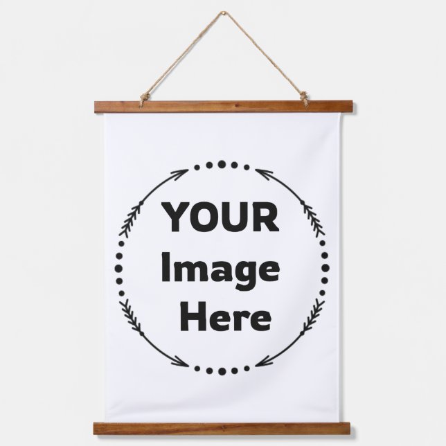  Your Image Here Custom Tapestry (Front)