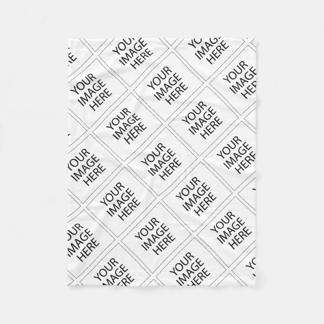 Your Image Here Fleece Blanket (Front)