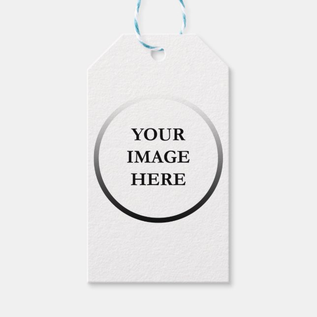Your Image Here Gift Tags (Front)
