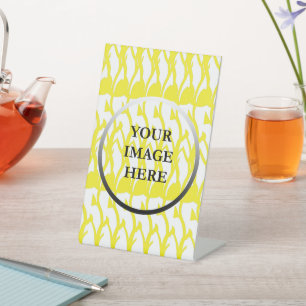 Your Image Here Pedestal Sign