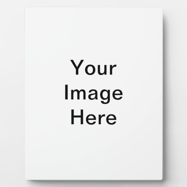 Your Image Here Plaque (Front)