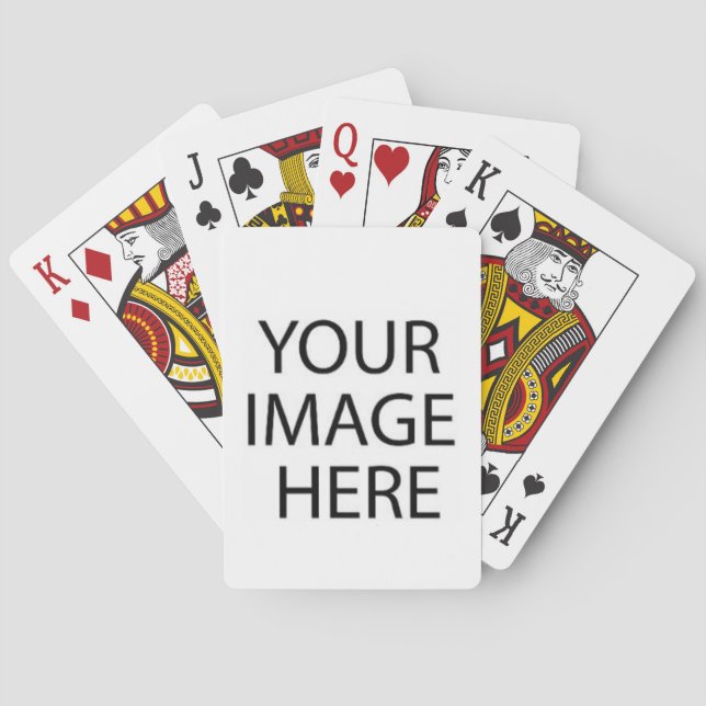 your Image Here Playing Cards (Back)