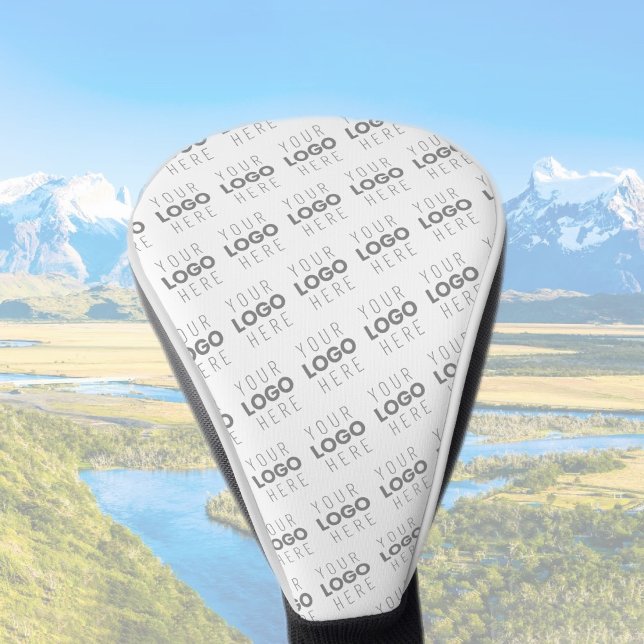 Your Image/Logo Lightened Automatically + Pattern Golf Head Cover (Creator Uploaded)