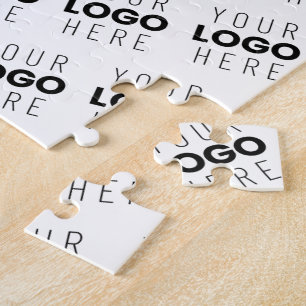 Your Image/Logo Lightened Automatically + Pattern Jigsaw Puzzle