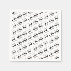 Your Image/Logo Lightened Automatically + Pattern Napkin
