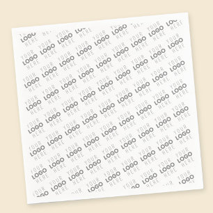 Your Image/Logo Lightened Automatically + Pattern Napkin