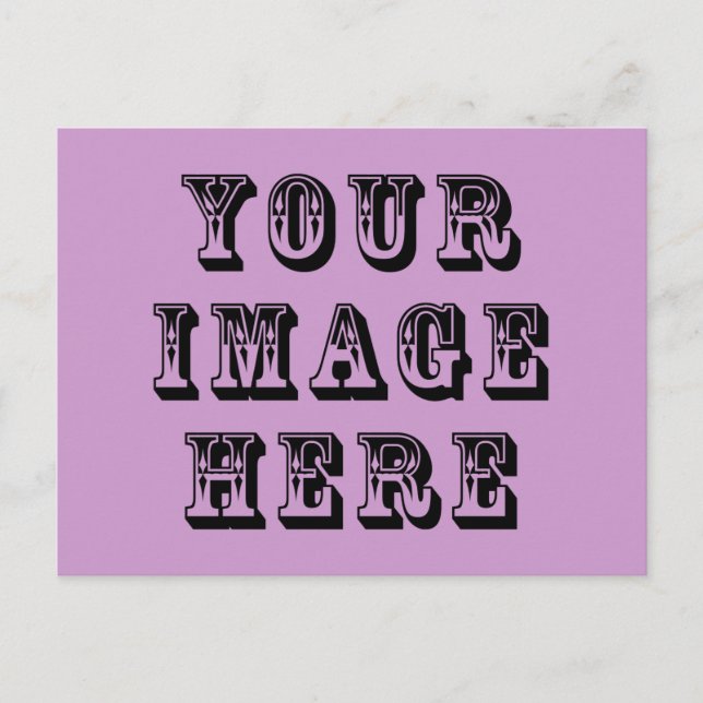 Your Image on Postcard (Front)